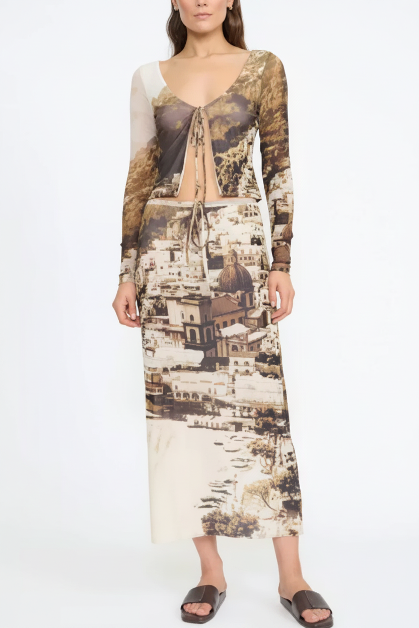 STAUD Avani Top - Cliffside
