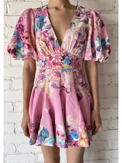 Hemant & Nandita April Pink Dress