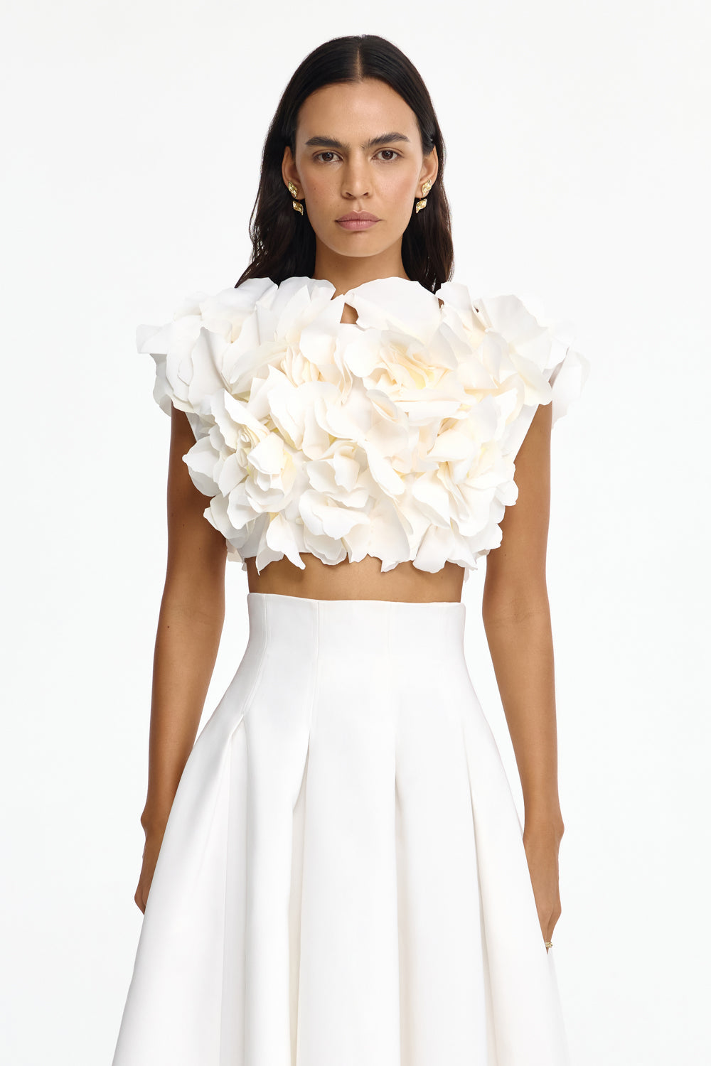 Acler Jackhill Top in Ivory