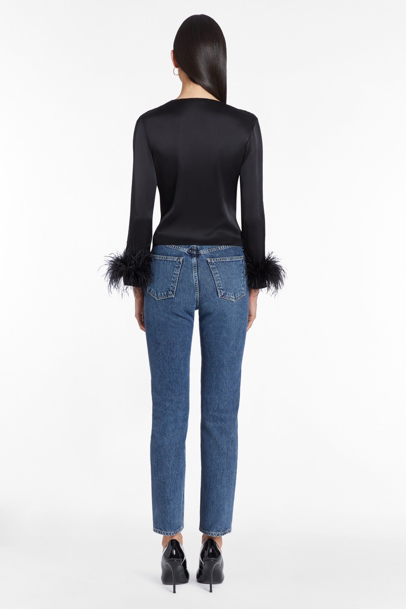Amanda Uprichard Presley Silk Top