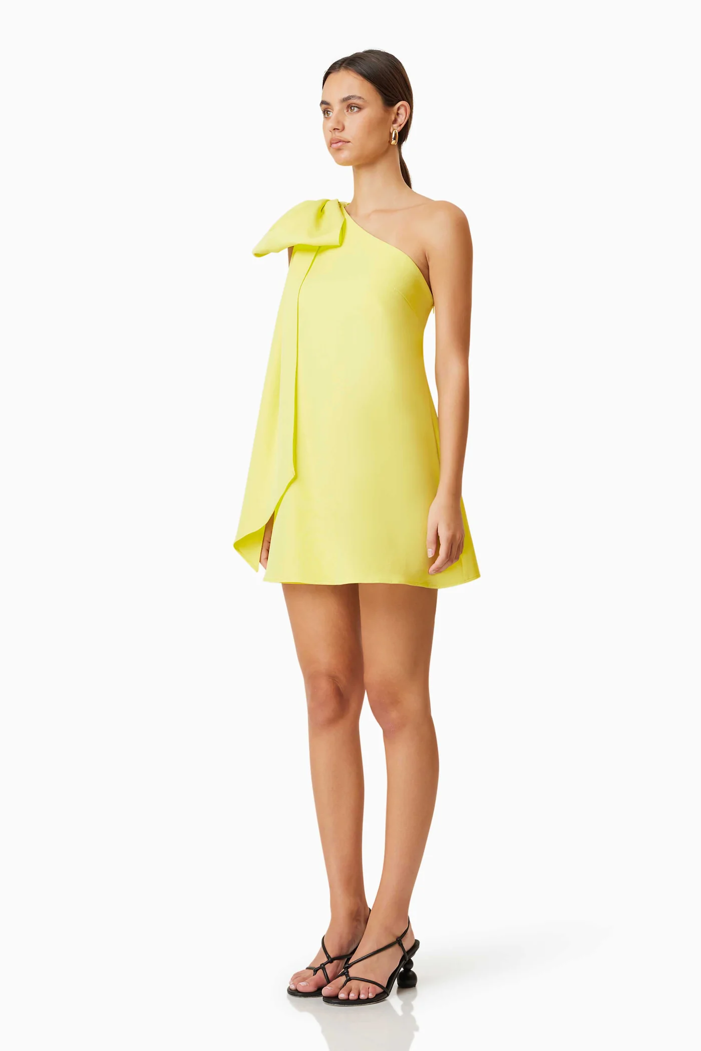 Elliatt Kennedy Kennedy Mini Party Dress In Yellow