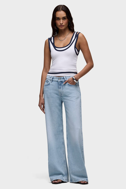 HUDSON Rylee Loose Pant - Driftwood