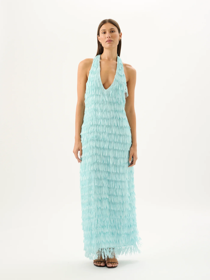 Roame. ISCHIA FRINGE DRESS