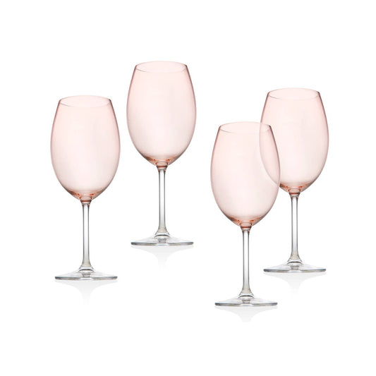 Meridian Blush Set of 4 White Wine 12 oz