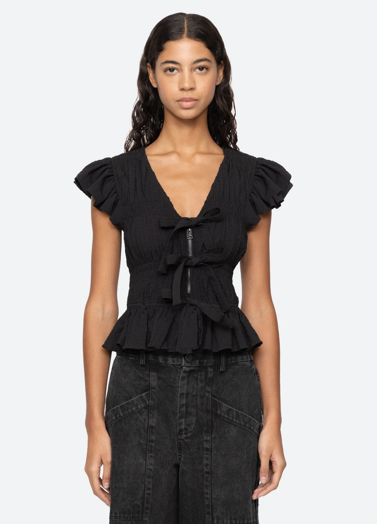 SEA Regina Top - Black
