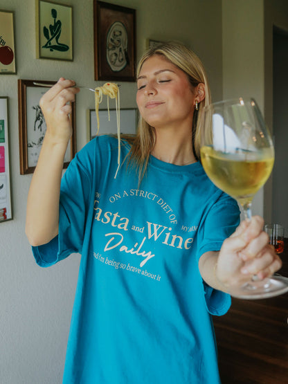 Pasta and Wine Tee