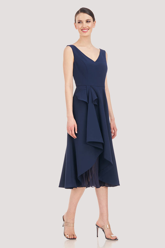 KAY UNGER BEGONIA MIDI DRESS