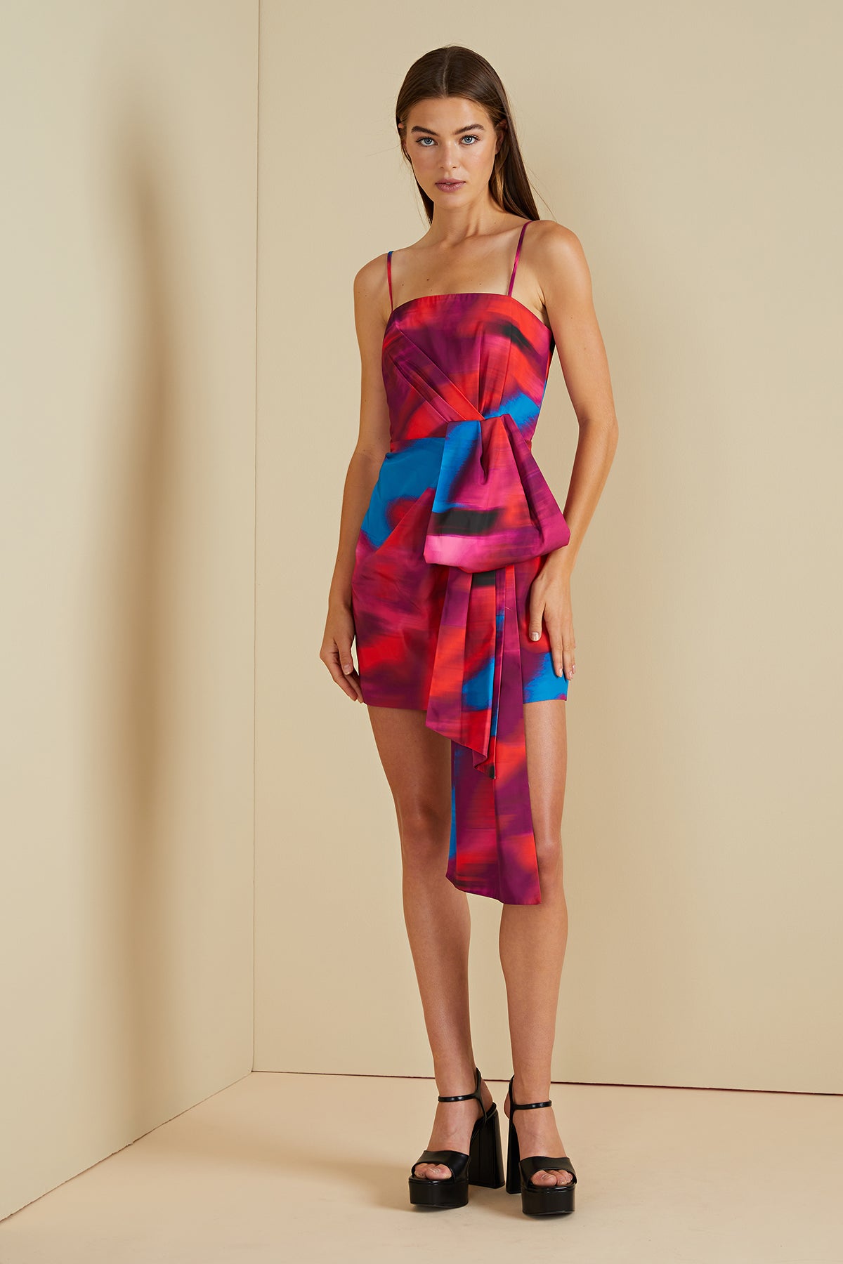 Amur Finnegan Bow Mni Dress