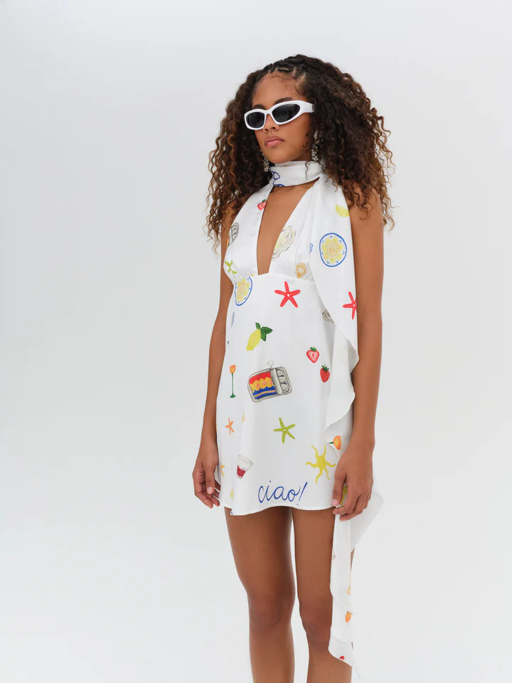 For Love & Lemons Carla Mini Dress