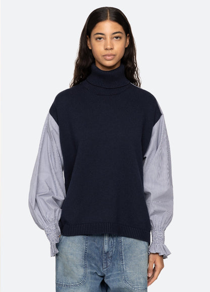 Sea Devana Combo Sweater