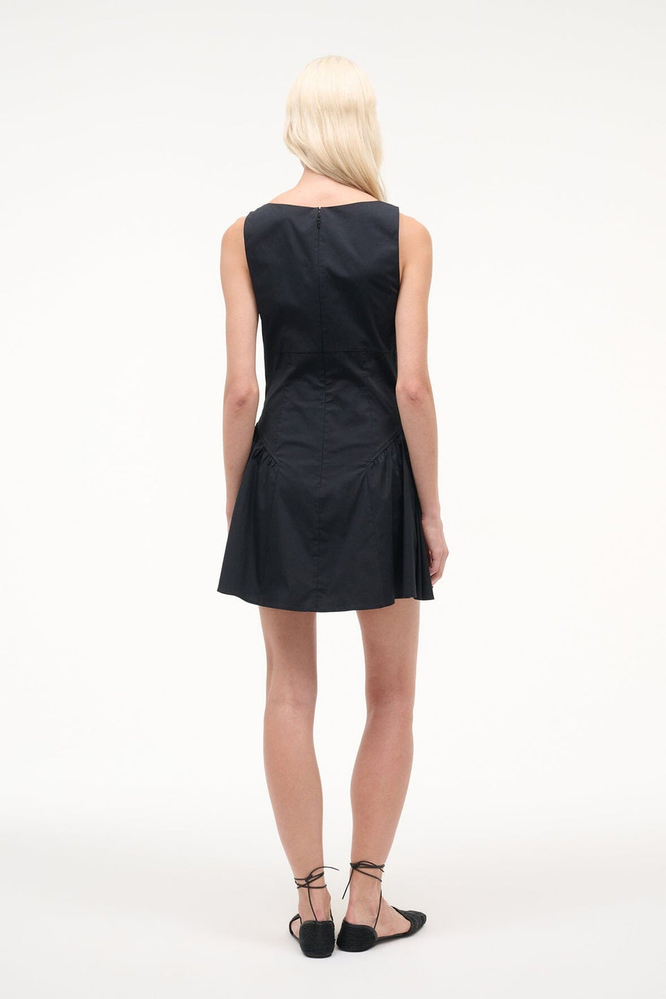 STAUD Gwen Mini Dress - Black