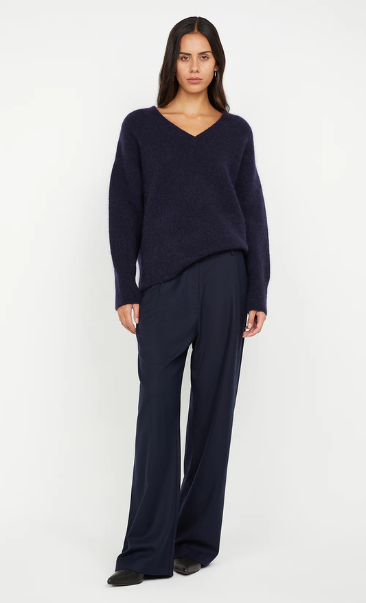 Bec + Bridge CAMPBELL V NECK JUMPER