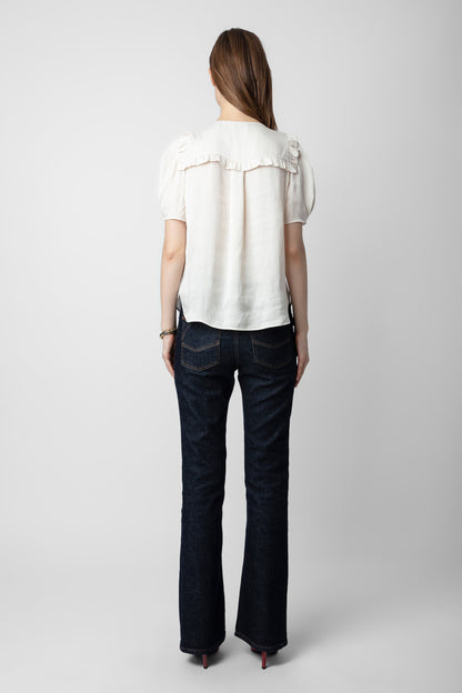 Zadig & Voltaire Twity Satin Blouse