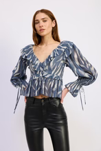 En Saison Cypress Peplum Top