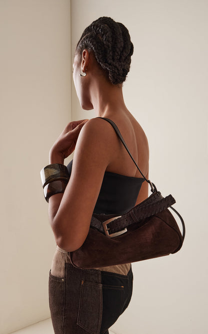 Staud Brooklyn Shoulder Bag - Espresso