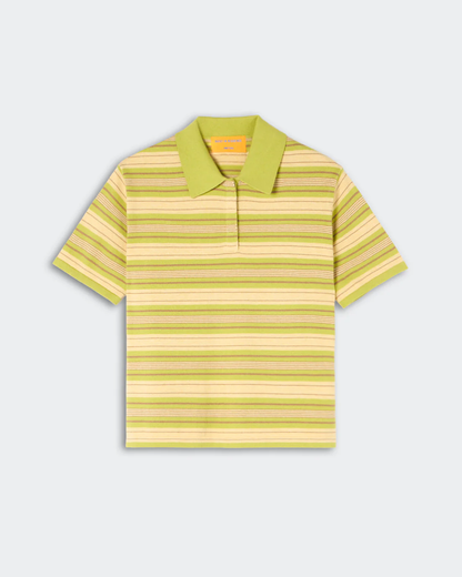 Guest in Residence Short Sleeve Stripe Rugby - Evoo Combo