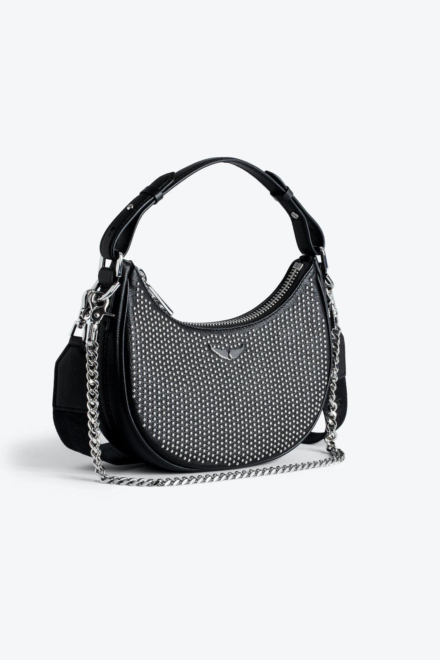ZADIG & VOLTAIRE MOONROCK DOTTED SWISS BAG