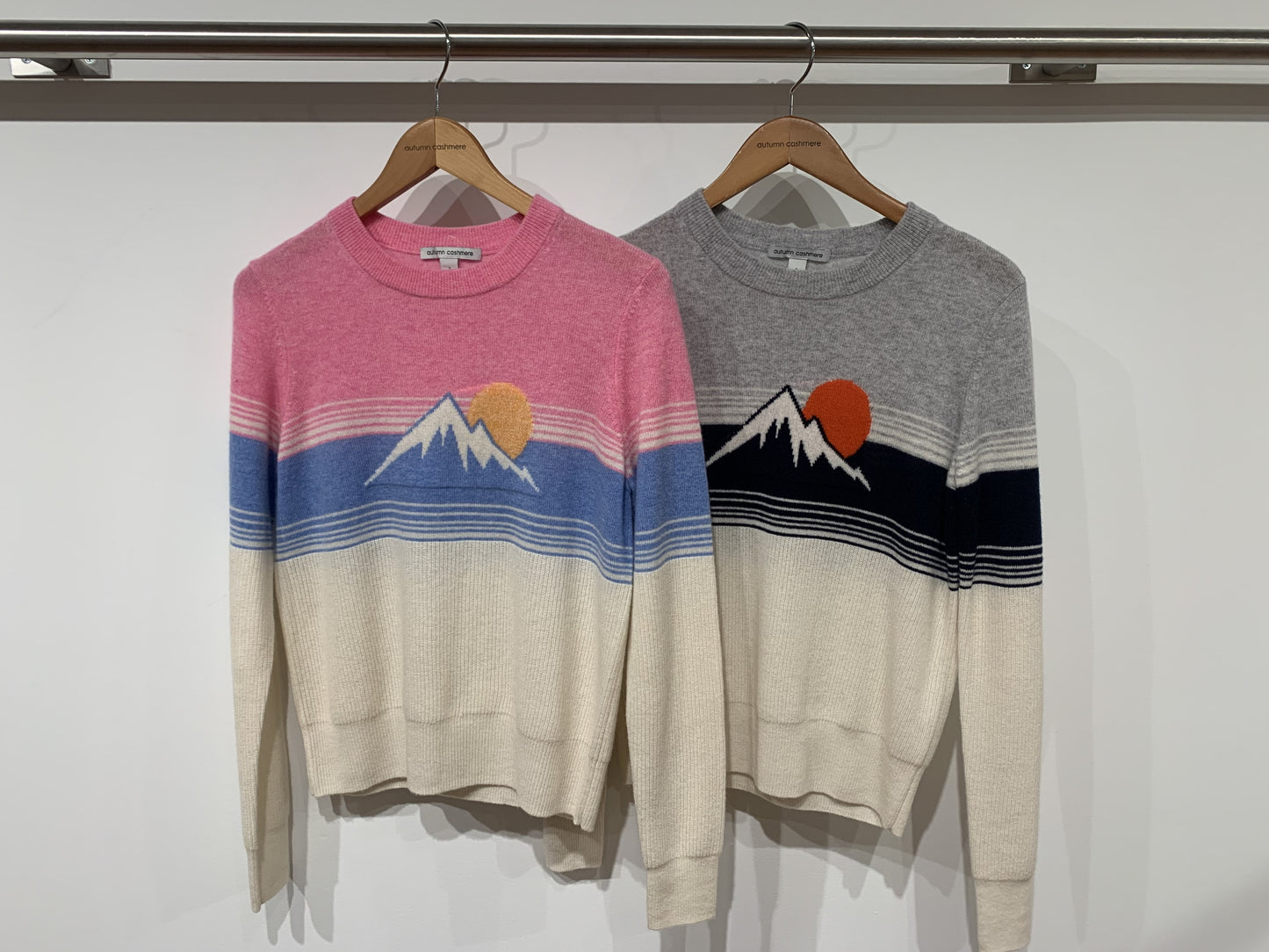 AUTUMN CASHMERE HIT THE SLOPES CREW - PASTEL