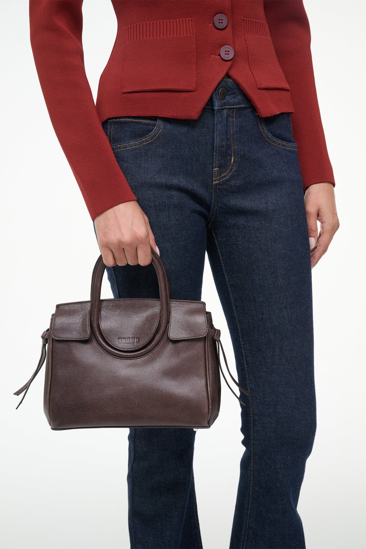 MAUDE MINI CARRYALL ESPRESSO
