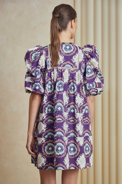 Hunter Bell Jenkins Dress - London Rain Purple