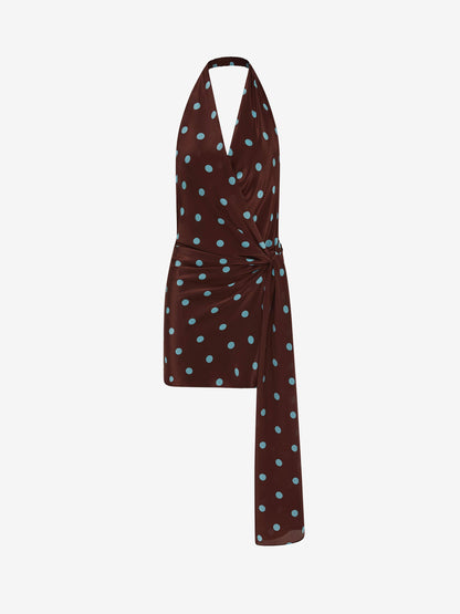 BEC + BRIDGE Mathilde Halter Mini Dress