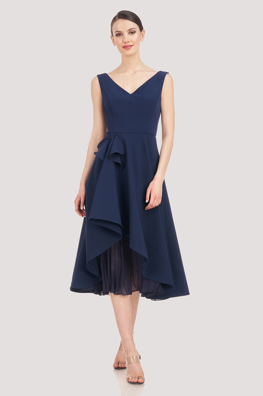 KAY UNGER BEGONIA MIDI DRESS