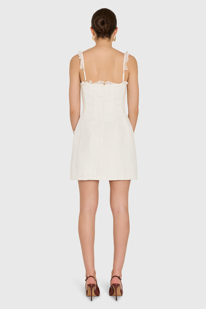Amanda Uprichard Andrea Dress - Camellia Tweed