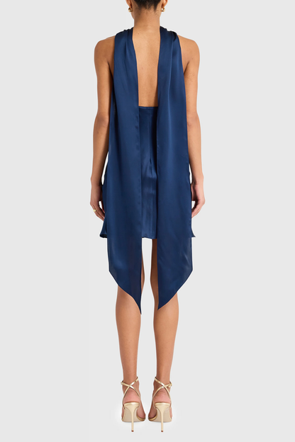 Amanda Uprichard Ashton Mini Dress - Ink