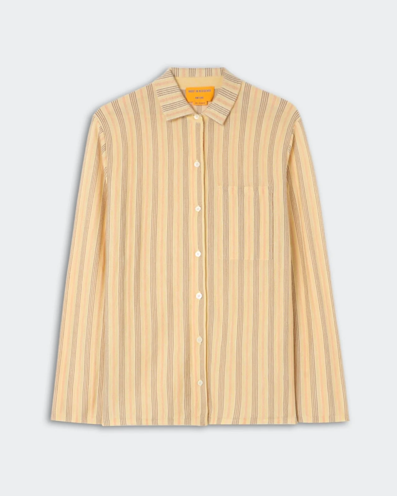 Guest In Residence Fine Stripe Showtime Shirt