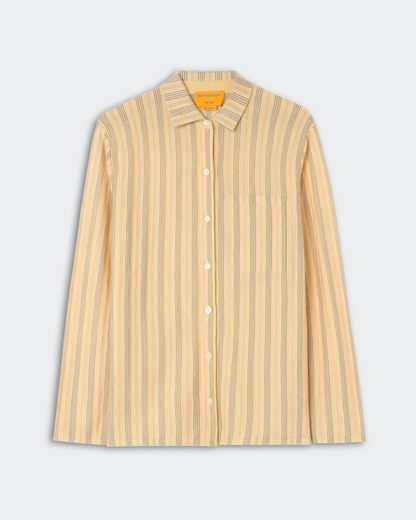 Guest In Residence Fine Stripe Showtime Shirt