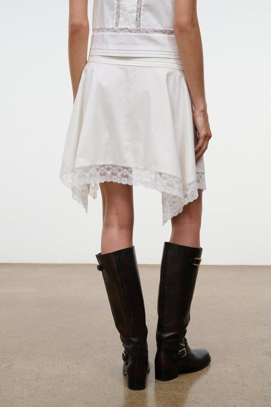 STAUD Layla Skirt - Ivory