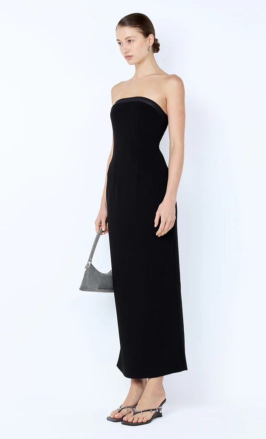 Bec + Bridge ROMEE STRAPLESS MIDI DRESS