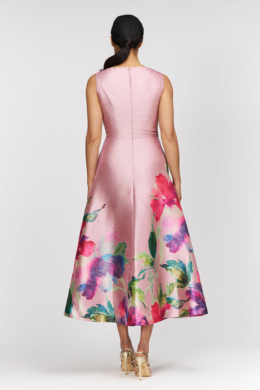 Kay Unger Marlene Tea Length Dress