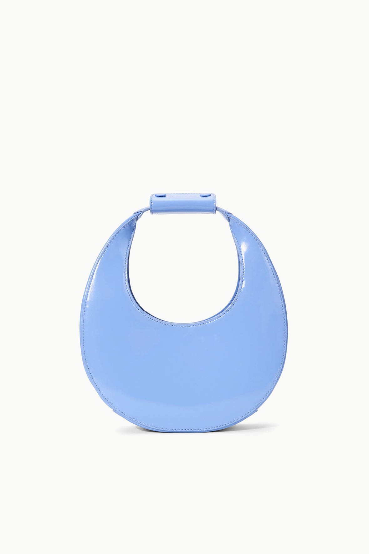Staud MINI MOON BAG BLUE HYDRANGEA