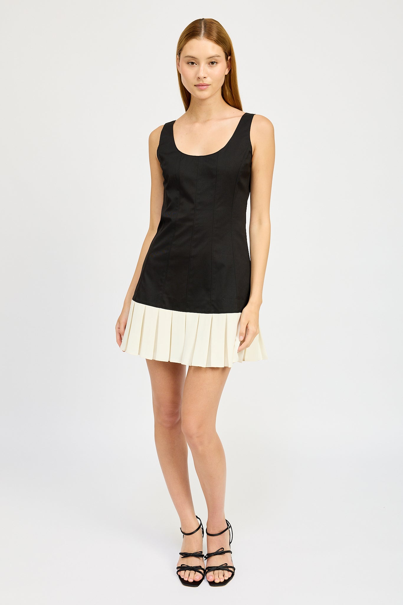 En Saison Clarisse Fitted Mini Dress