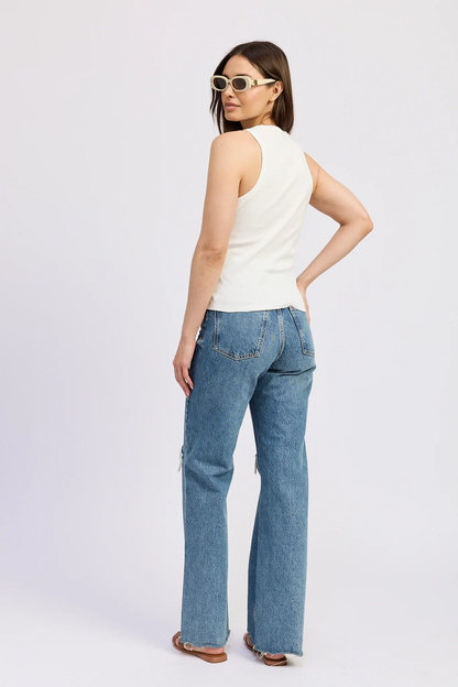 En Saison Mia Graphic Top