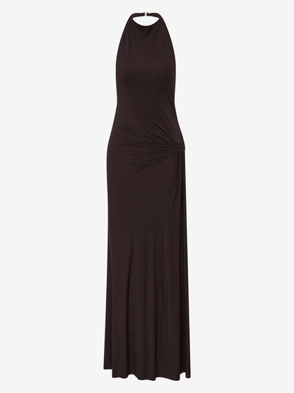 BEC + BRIDGE Court Halter Maxi Dress