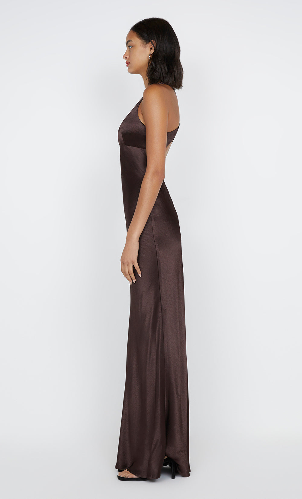Maxina Crossover Dress in Dark Chocolate - BEC + BRIDGE 6 Maxina Crossover Dress in Dark Chocolate - BEC + BRIDGE 6