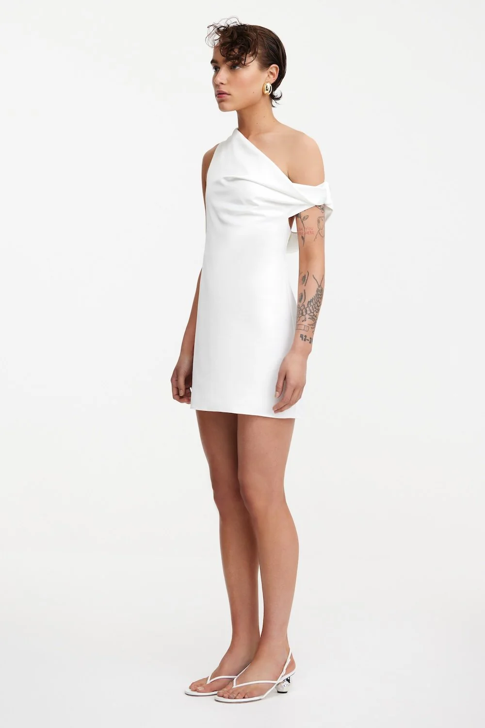 becca mini dress SO ONLINE AU Columbia Blue Mini Satin Dress, AU10 US6