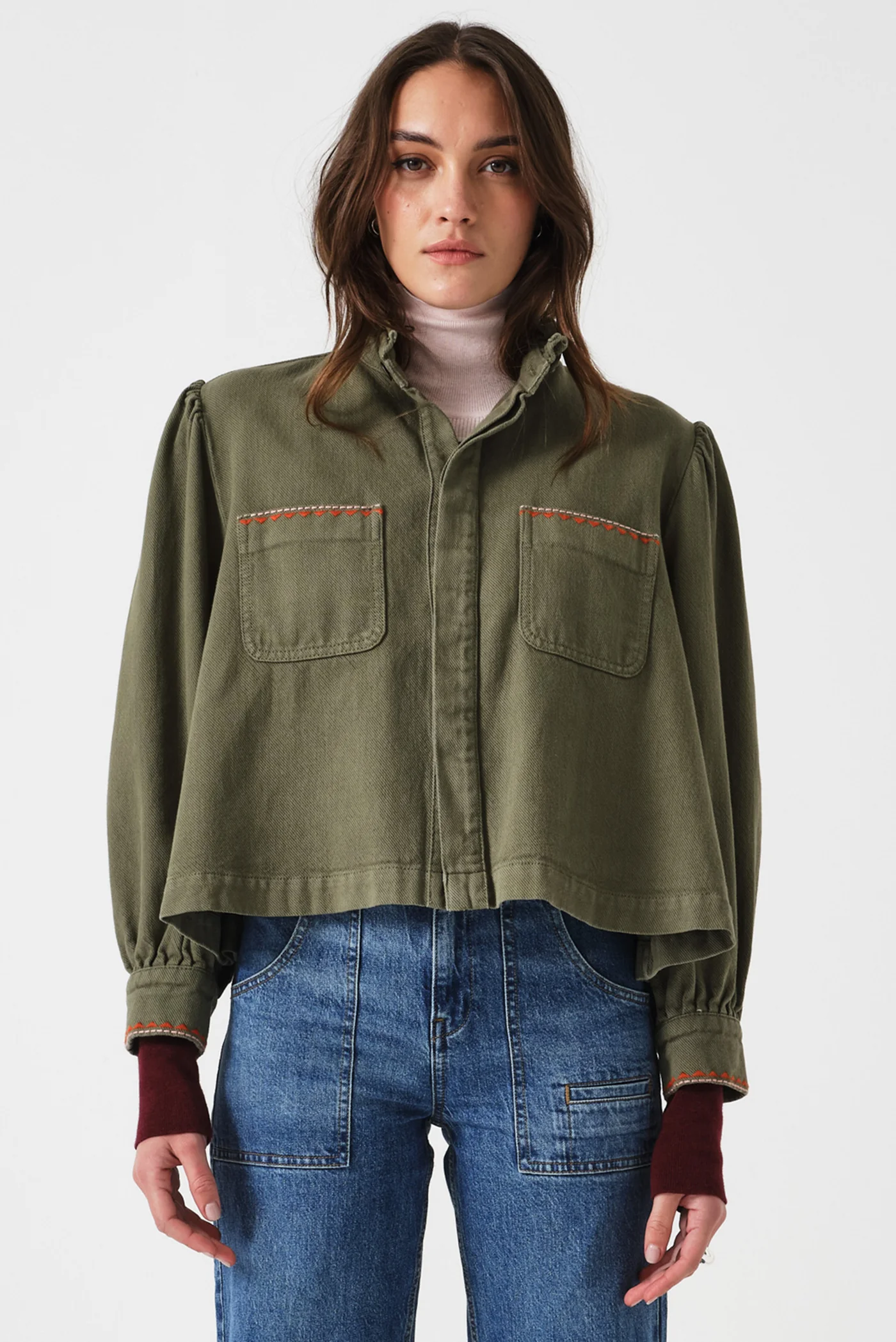 Seventy + Mochi Ziggy Cropped Jacket