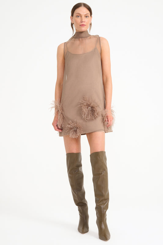 STAUD Albee Mini Dress