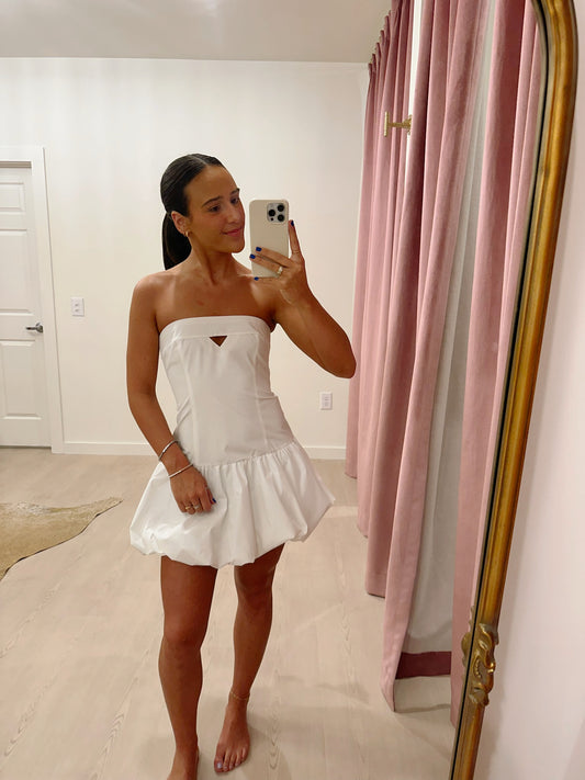Amanda Uprichard Faith Dress - White