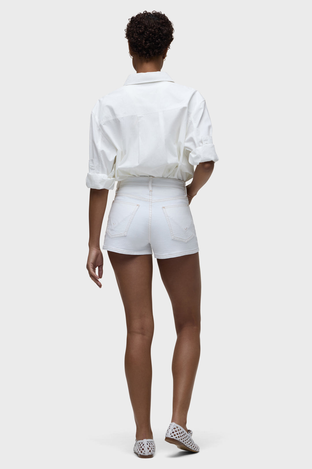HUDSON Harlow High-rise Shorts