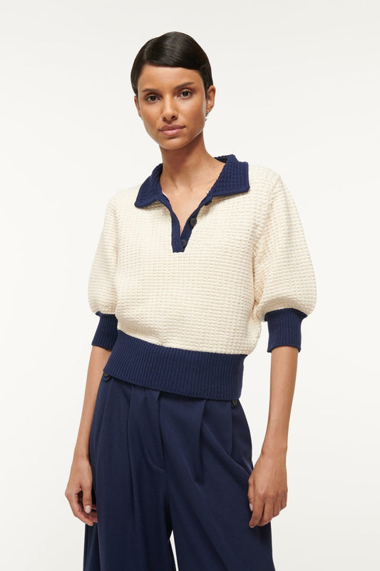 Staud Altea Sweater Navy