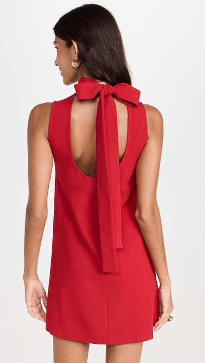 Staud Quant Dress - Ruby
