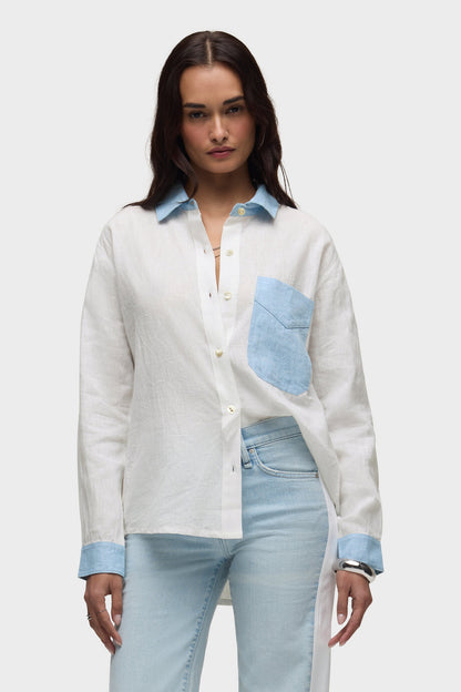 HUDSON Oversized Button Down Shirt
