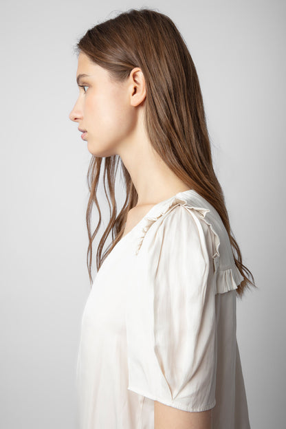 Zadig & Voltaire Twity Satin Blouse