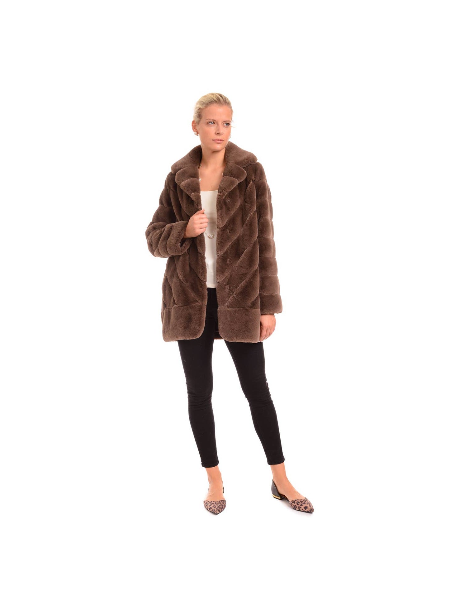 Notch Lux Coat - Mocha
