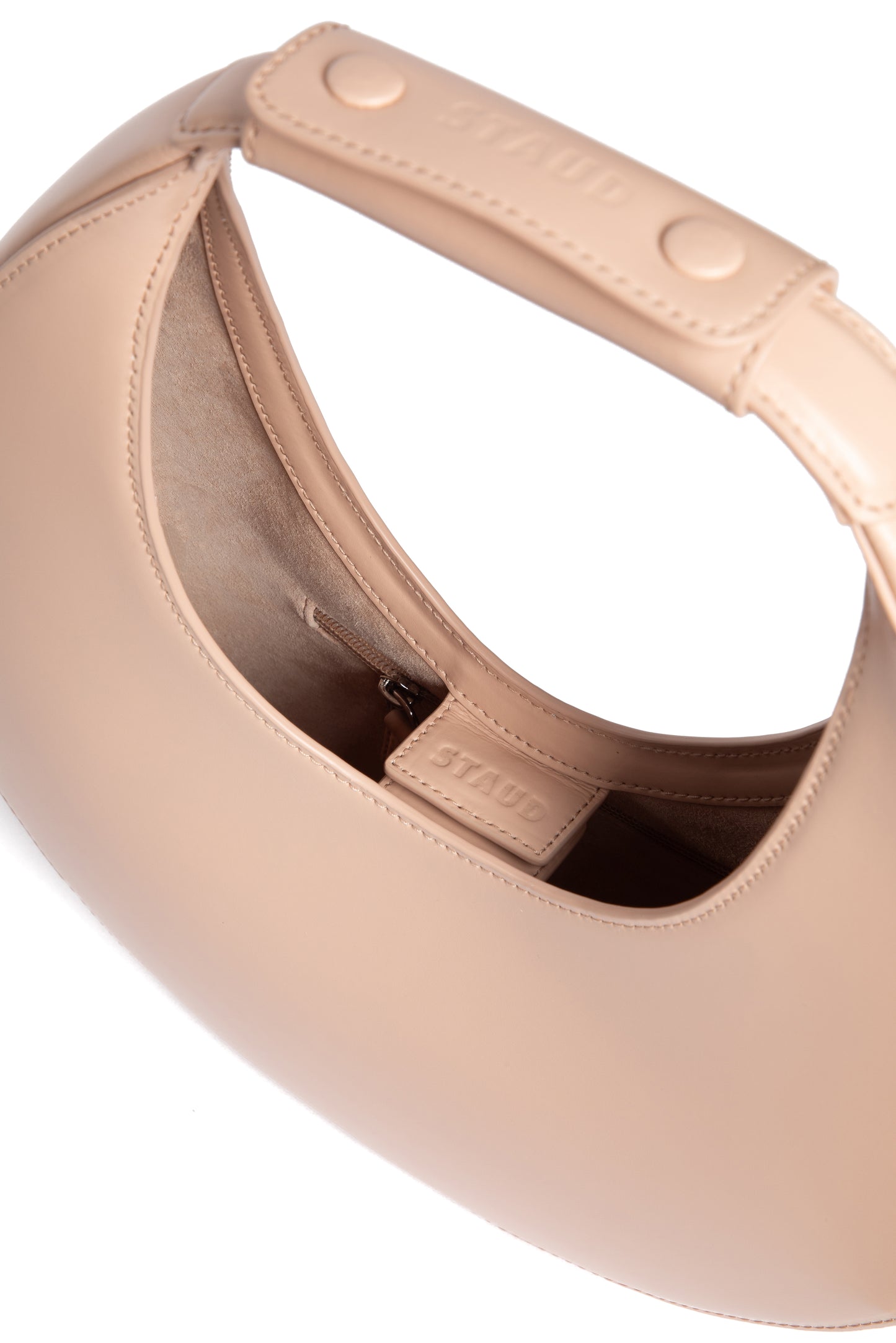 Staud Moon Tote Bag In Blush