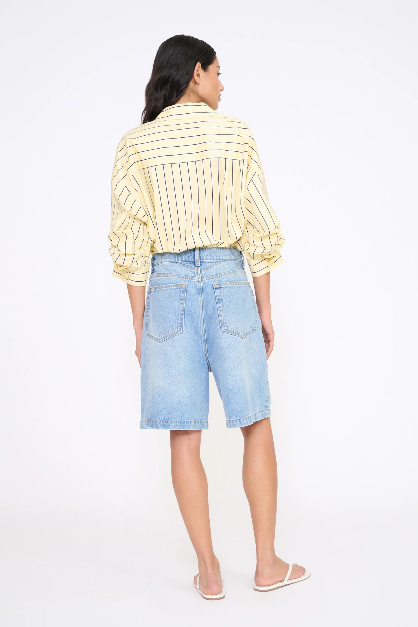 STAUD Traverse Bodysuit - Monday Stripe